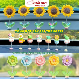 (Nhiều Mẫu)Tổng Hợp Các Set Trang Trí Xe Ô Tô, Xe Máy, Bàn Học,Nơi Làm Việc Khaihuyauto