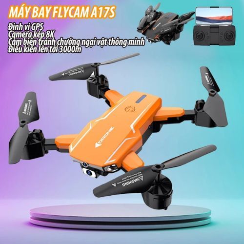 Flycam p8 drone mini máy bay điều khiển từ xa, flycam mini S89 Camera kép 4k quay phim chụp ảnh kết 