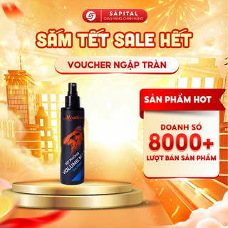  Xịt phồng tóc Menitems | Hỗ trợ tạo kiểu Bảo vệ nhiệt Cấp ẩm nhẹ nhàng nhiều dưỡng chất 