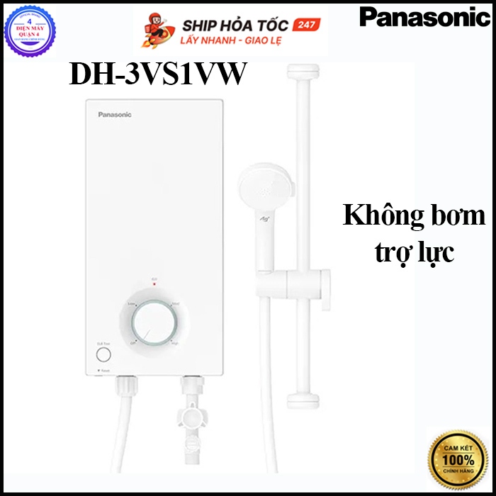 DH-3VS1VW  -- Máy nước nóng trực tiếp Panasonic DH-3VS1VW / 3VS1VW không bơm trợ lực, chính hãng