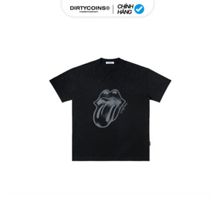   DCxRS  Áo Thun Rhine Stones Black 