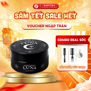  Sáp Vuốt tóc Develhope Luna | Giữ nếp lên tới 12h Phù hợp cho tóc dày Kiểm soát dầu thừa 