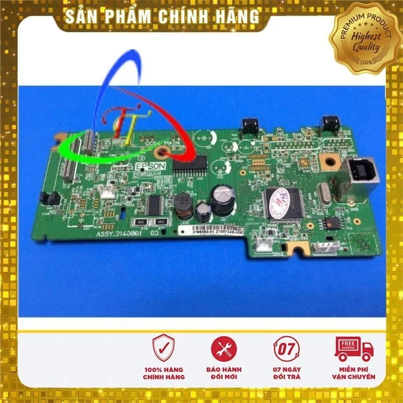 Main Formatter Epson L110, L21, L300, L310 hàng bóc máy