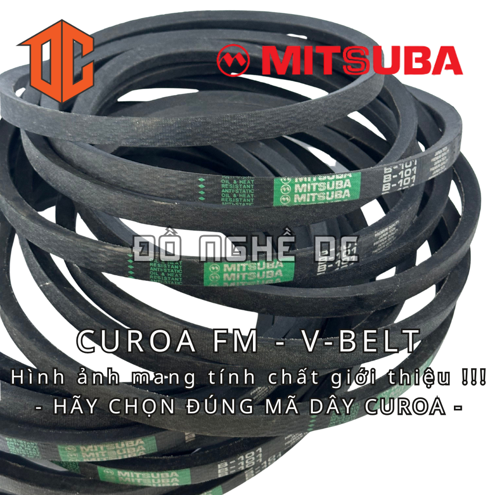 Sợi curoa bản trơn MITSUBA - Thái lan FM25 FM33 FM91 FM69 FM83 FM24 FM62 FM56 FM51 FM81 FM43 FM35 FM