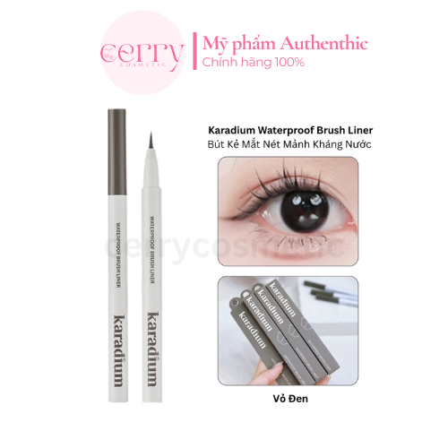 (SẴN HÀNG)) Kẻ Mắt Nước Karadium Waterproof Eyeliner Pen