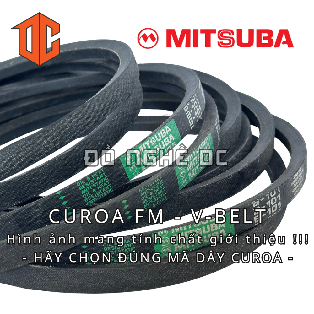 Dây cao su curoa thường Thailand - MITSUBA FM91 FM90 FM74 FM21 FM40 FM80 FM33 FM53 FM77 FM59 FM97 FM