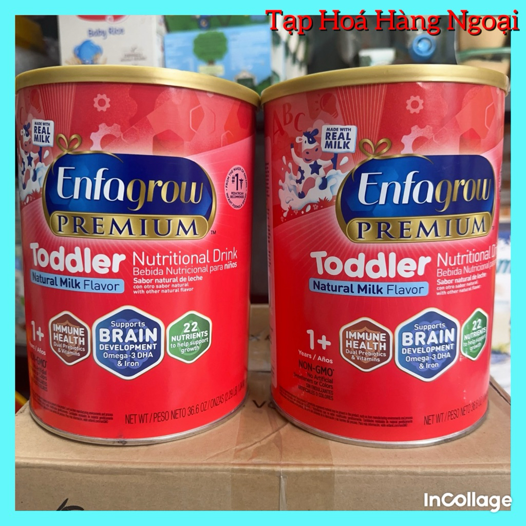SỮA BỘT Enfagrow NẮP VÀNG 1,04Kg và 907g Mỹ
