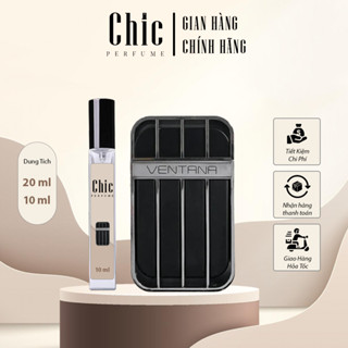 Nước hoa Nam Chính Hãng Chic Perfume Ventana Pour Homme nồng độ EDP sang trọng hấp dẫn 