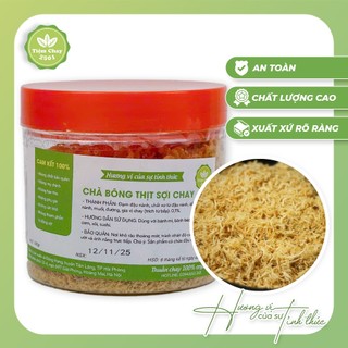 Chà Bông Thịt Sợi Chay 100g | Thực phẩm chay ăn liền cao cấp, đồ chay | Tiệm Chay 2501