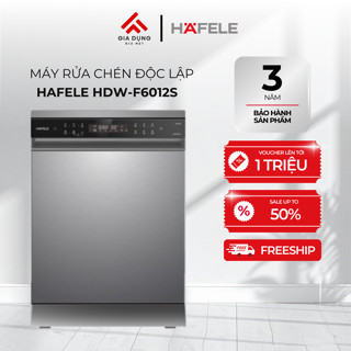 Máy Rửa Chén Độc Lập Hafele HDW-F6012S (535.29.671) - 3-4 bữa ăn Việt (15 bộ Châu Âu) - Bảo hành 36 tháng