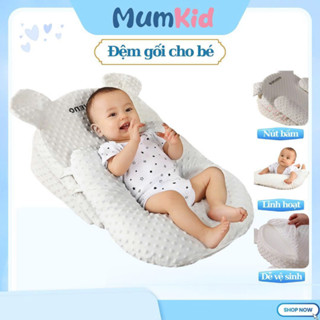 Gối chống trào ngược cho bé sunveno, Chống sặc hỗ chợ bé nằm đúng tư thế không bị bẹt đầu mã 084