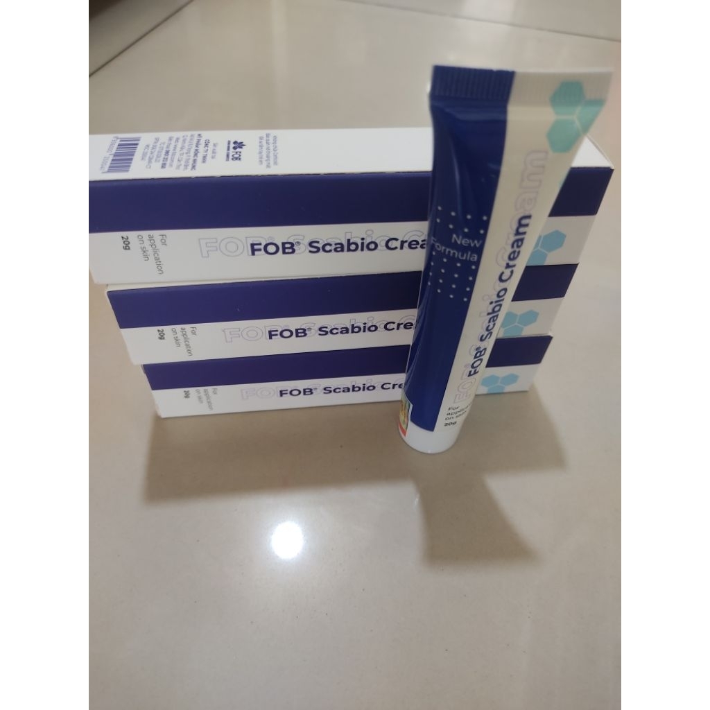 FOB Scabio Cream típ 20g chăm sóc ghẻ ngứa