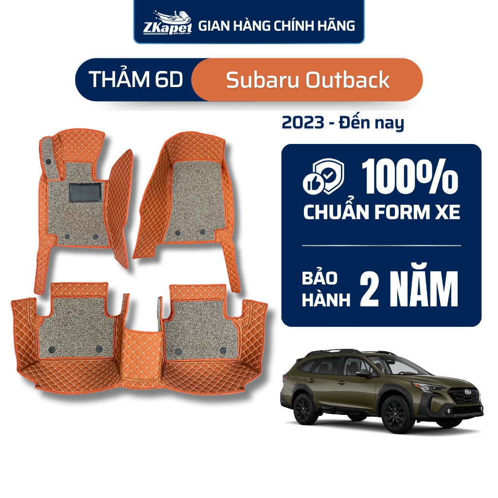 Thảm lót sàn ô tô 6D Subaru Outback