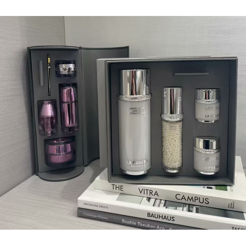 ( AUTH - HÀNG TRƯNG BÀY ) Set trắng da nâng cơ cao cấp La Prairie White Caviar Bản mới