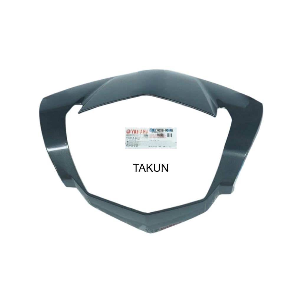 Nhựa ốp viền pha đèn, mão đầu trước xe EXCITER 150cc 2015... Xám zin Yamaha 2ND-F6216-00-PB