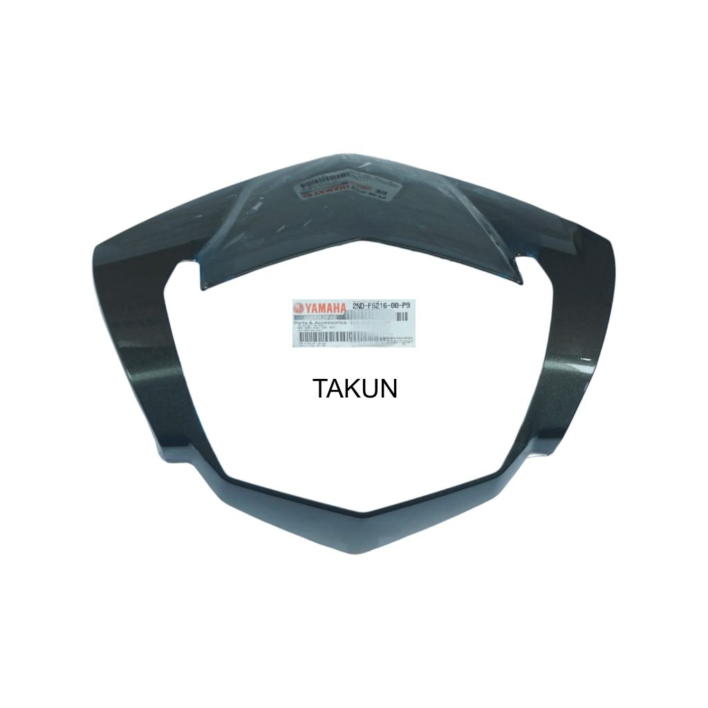 Nhựa ốp viền pha đèn, mão đầu trước xe EXCITER 150cc 2015... Lục bóng zin Yamaha 2ND-F6216-00-P9