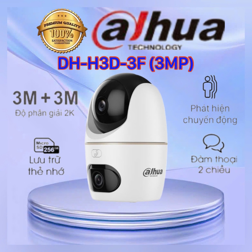 Camera Wifi DAHUA Hero Dual D1 6MP DH-H3D-3F