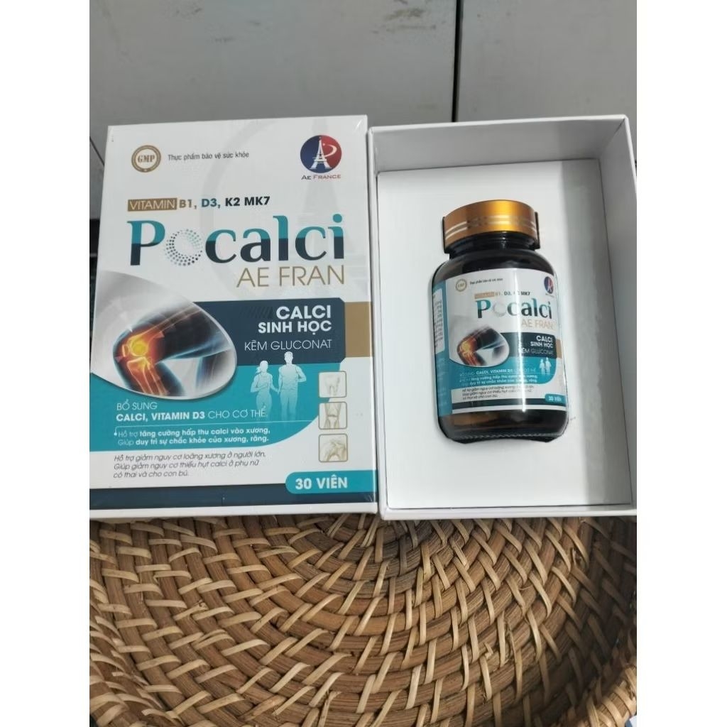 Viên uống Calci sinh học PO Calci AE FRANCE