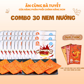  Combo 30  NEM nướng SASHIMI  BÒ KOBE Ăn Cùng Bà Tuyết đồ ăn vặt tuổi thơ 