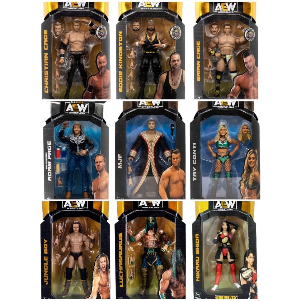 Mô Hình Nhân Vật JAZWARES-AEW New Fullbox