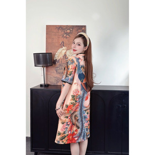 Đầm Sườn Xám Cách Tân 3D