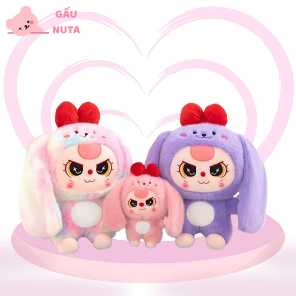 Gấu Bông Baby Three Bé Ba Size To - Thú Nhồi Bông Baby Three Được Chọn Mẫu Quà Tặng Ý nghĩa NUTA