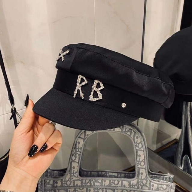 MŨ NÓN CHỮ ĐÍNH ĐÁ NỒI THUỶ THỦ BERET KEPPI BUCKET BOY GIRL PHỐ