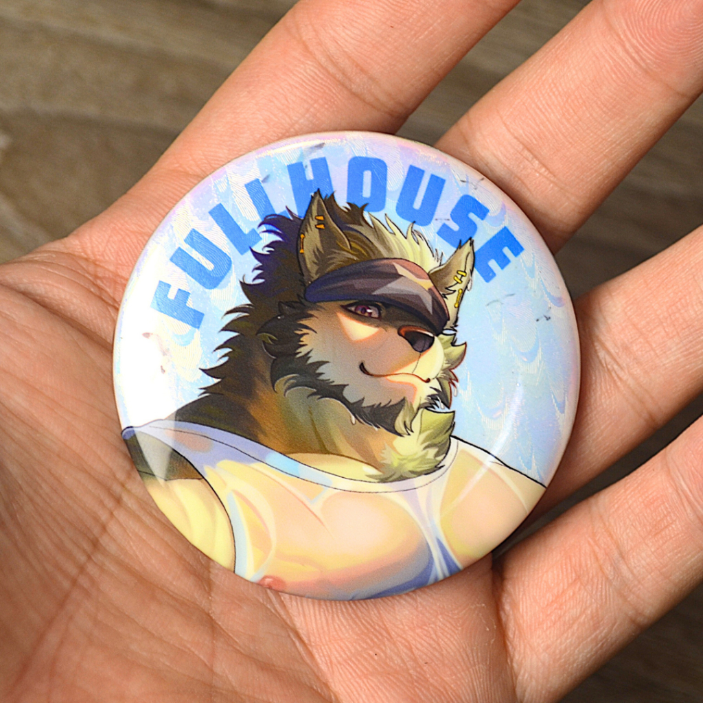 Huy Hiệu/ Badge Furry FULLHOUSE - Another Eidos 3