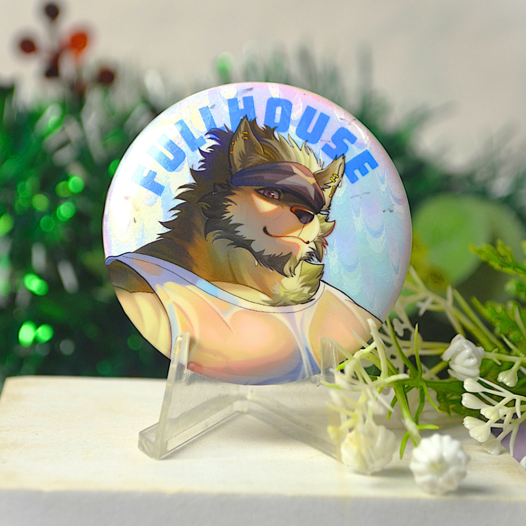 Huy Hiệu/ Badge Furry FULLHOUSE - Another Eidos 5