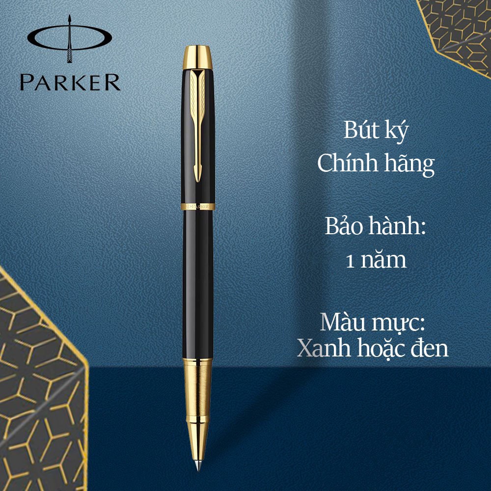 Bút Dạ Bi Parker IM Rollerball Pen 2016 Chính Hãng, Thiết Kế Thanh Lịch, Quà Tặng Sang Trọng