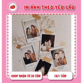COMBO 20 In ảnh 6x9, in ảnh theo yêu cầu giá 1k, ảnh pola viền trắng trang trí