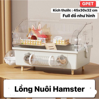 Lồng Hamster Mika Full đồ như ảnh