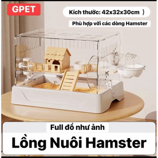 Lồng Hamster Mika Full đồ như ảnh
