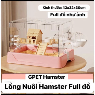 Lồng Hamster Mika Full đồ như ảnh