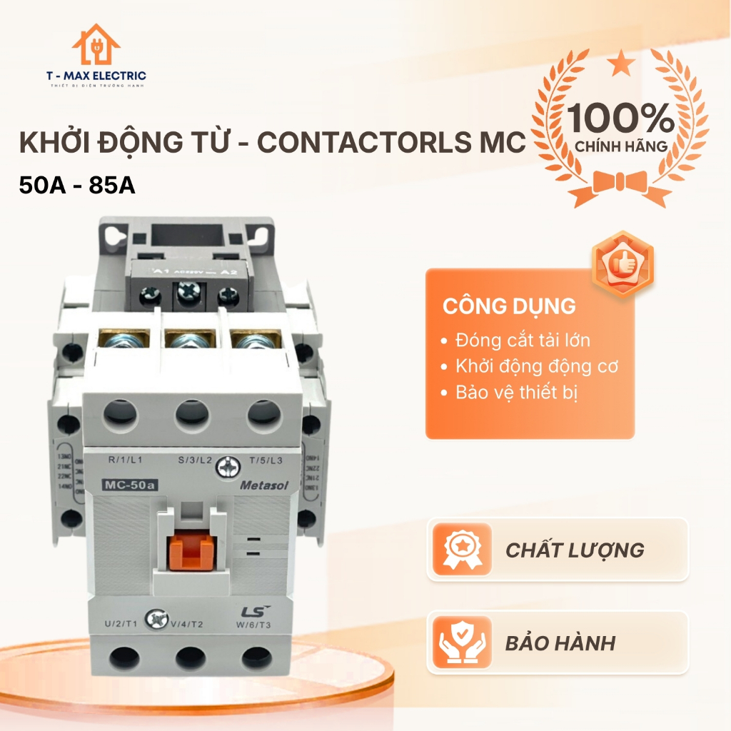 Khởi Động Từ Ls - Congtacto LS MC 50A - 85A