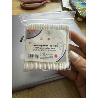 Combo 4 Gói Tăm Bông Cho Bé Sơ Sinh