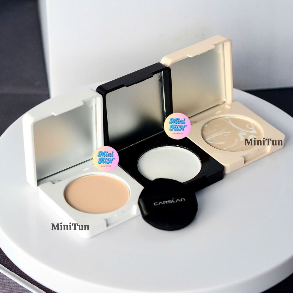 [Mới] Phấn Phủ Carslan Mini Phiên Bản Nén Kiềm Dầu Bản 2.0 Ngăn Bóng Dầu 1,5g MiniTun