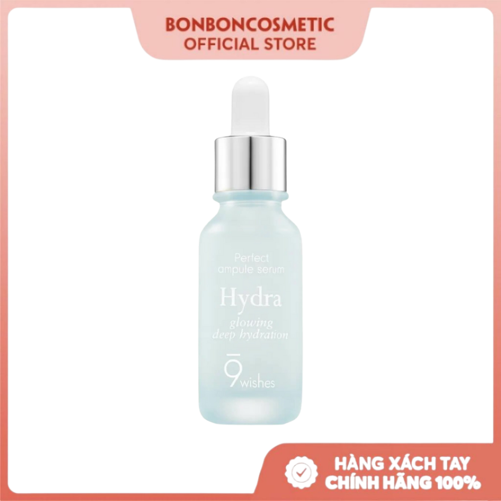 Serum 9Wishes Hydra Skin Ampule Nano Plus 30ml - BONBONCOSMETIC