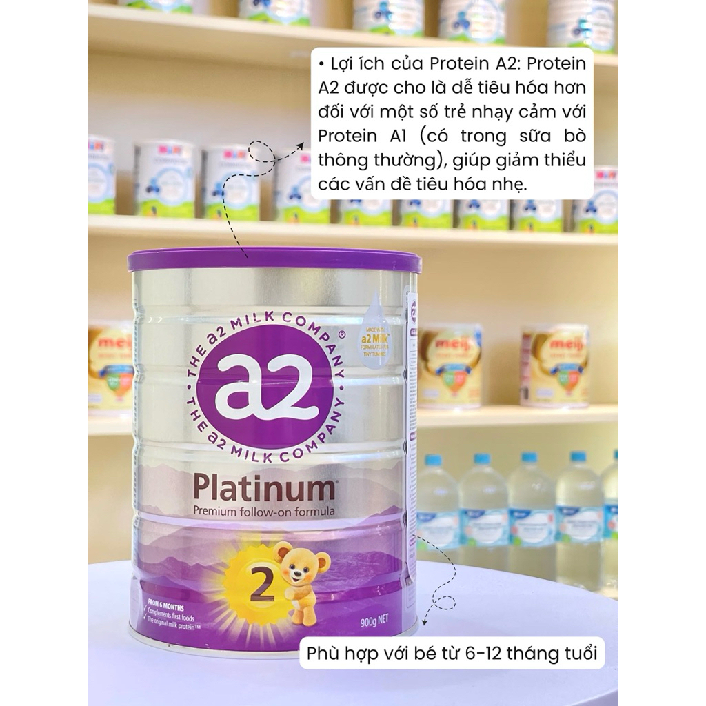 Sữa A2 Platinum Số 2 (6-12 tháng)