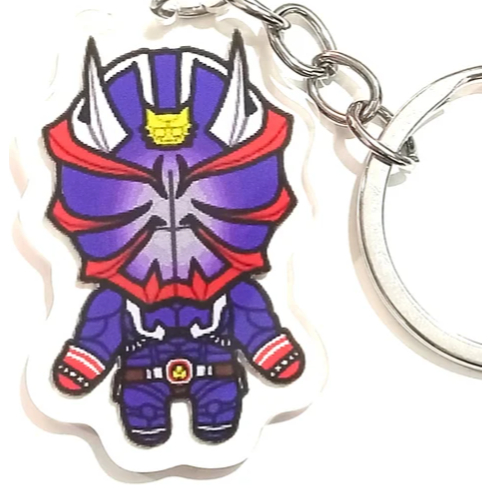Móc khóa acrylic Kamen Rider Hibiki chất lượng cao.