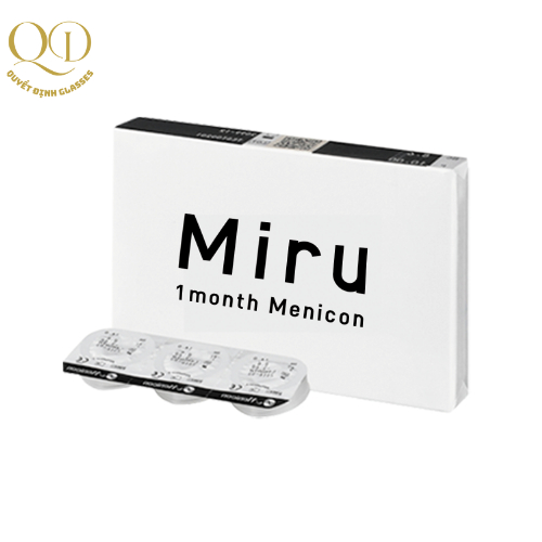 Miru 1month Menicon - Kính áp tròng dùng 1 tháng, chiếc