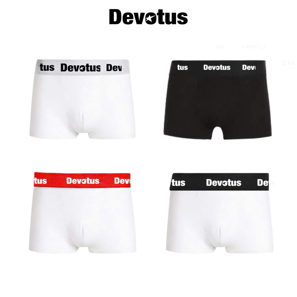 Quần lót BOXER NAM CẠP CAO cotton cao cấp co giãn 4 chiều DEVOTUS - UNDERWEAR BOXER NAM