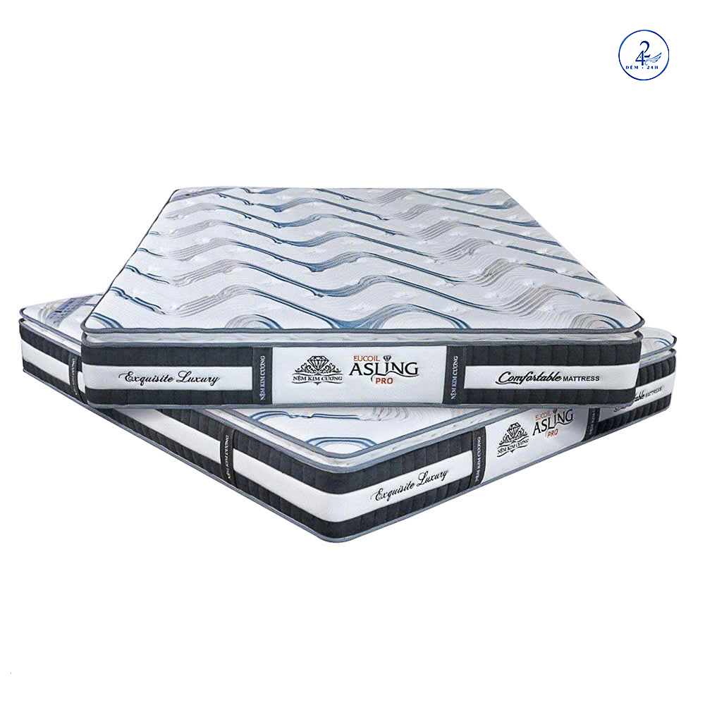Đệm lò xo túi độc lập Asling Pro - Nệm Kim Cương