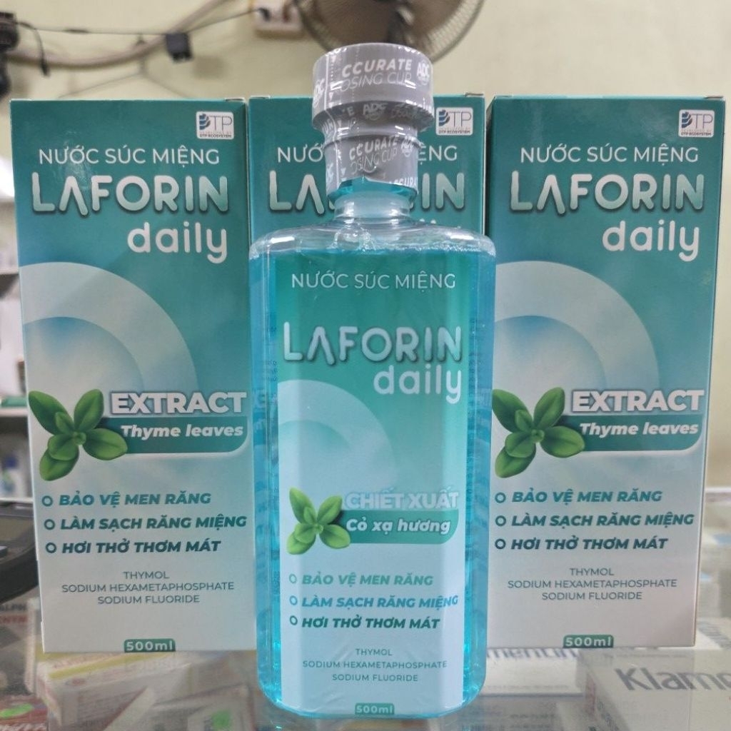 NƯỚC SÚC MIỆNG LAFORIN.GIẢM VIÊM RĂNG ,HÔI MIỆNG,SÁT KHUẨN ĐƯỜNG HÔ HẤP