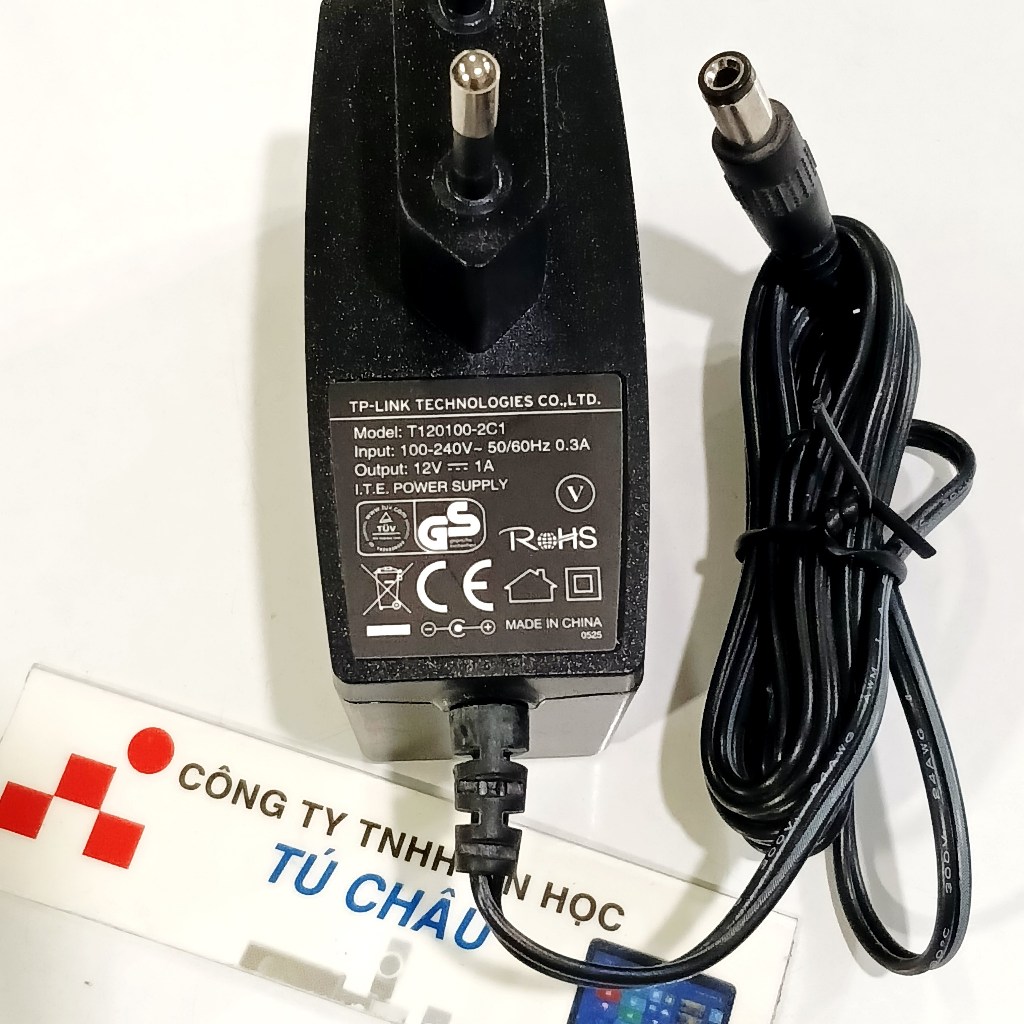 Adapter DC 12V - 1A / Đầu cắm 5.5mm x 2.1mm (Adapter TP Link chất lượng)