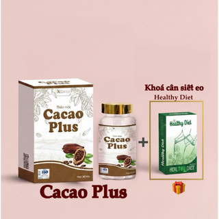 Thảo mộc CACAO PLUS hỗ trợ giảm cân  COCOA Plus x2 hàng chuẩn 20 viên 
