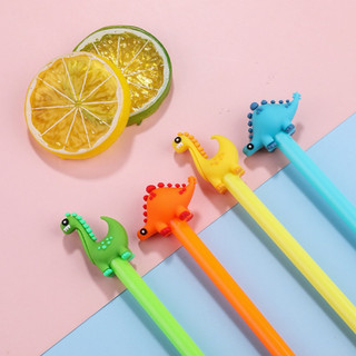 Set 10 bút nước khủng long bút nước học sinh sinh viên bút gel mực thay thế bút thay ngòi tiện dụng đầu ngòi 0.38mm