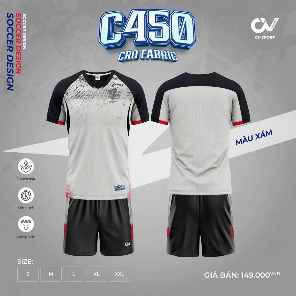 Bộ Quần Áo CV C450 Chính hãng