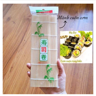 Mành Cuộn Cơm, Cuộn Sushi Bằng Tre Cao Cấp