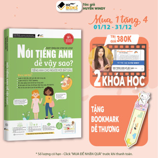  Sách Nói Tiếng Anh Dễ Vậy Sao Cho Người Mới Bắt Đầu? Easy English Step-By-Step - TẶNG KHOÁ HỌC HITBOOKS 